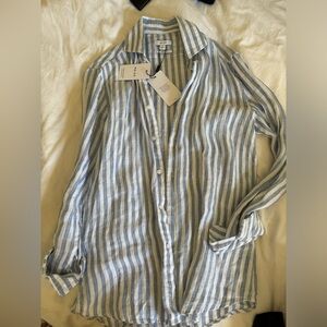 Reiss Belle Linen button up